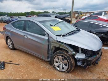  Salvage Hyundai ELANTRA