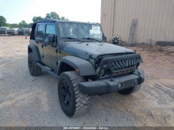  Salvage Jeep Wrangler