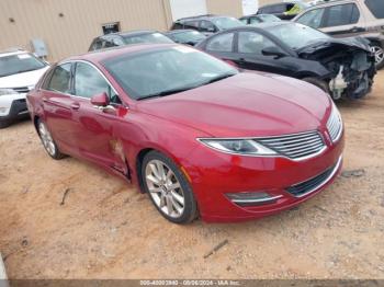  Salvage Lincoln MKZ Hybrid