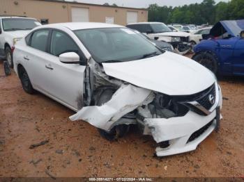  Salvage Nissan Sentra