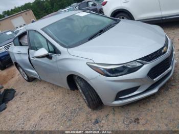  Salvage Chevrolet Cruze