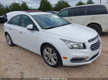  Salvage Chevrolet Cruze