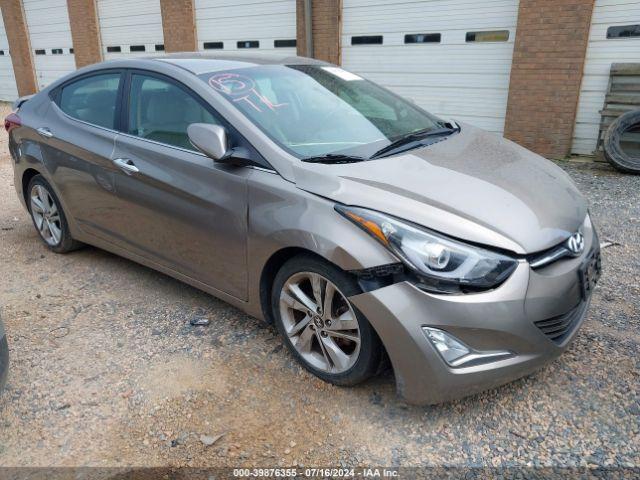  Salvage Hyundai ELANTRA