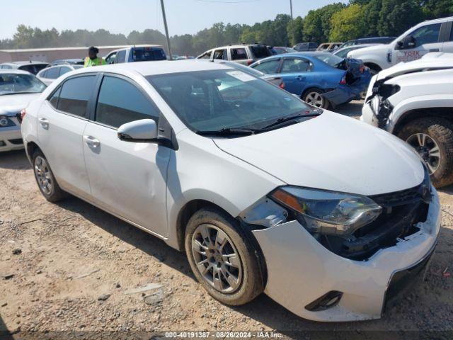  Salvage Toyota Corolla