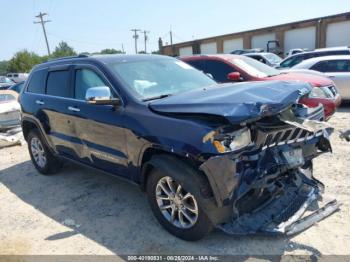  Salvage Jeep Grand Cherokee