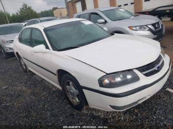  Salvage Chevrolet Impala