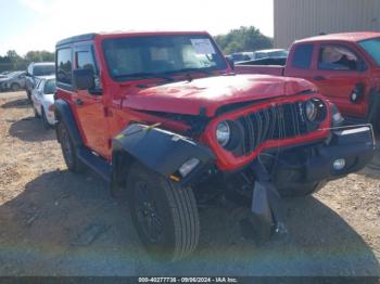  Salvage Jeep Wrangler