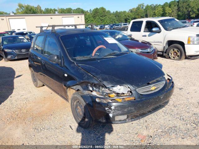  Salvage Chevrolet Aveo