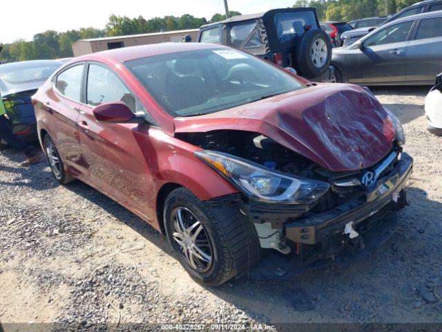  Salvage Hyundai ELANTRA