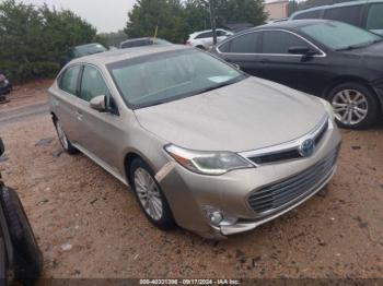  Salvage Toyota Avalon Hybrid