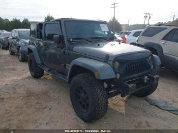  Salvage Jeep Wrangler