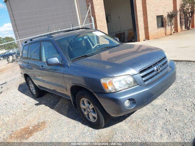  Salvage Toyota Highlander