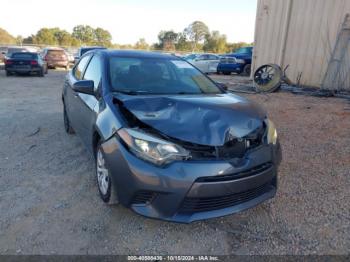  Salvage Toyota Corolla