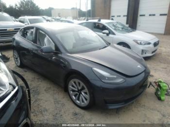  Salvage Tesla Model 3