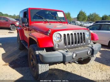  Salvage Jeep Wrangler