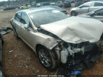  Salvage Lincoln MKZ