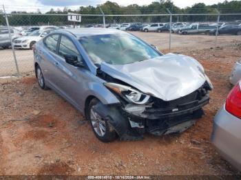  Salvage Hyundai ELANTRA