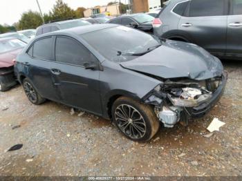  Salvage Toyota Corolla