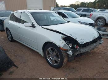  Salvage INFINITI G35