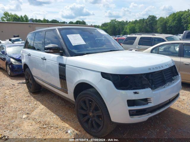  Salvage Land Rover Range Rover