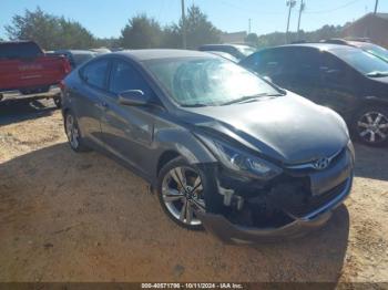  Salvage Hyundai ELANTRA