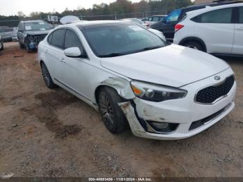  Salvage Kia Cadenza