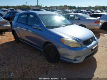  Salvage Toyota Matrix