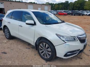  Salvage Acura MDX