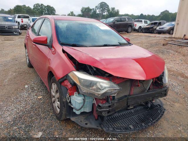  Salvage Toyota Corolla