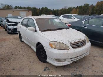  Salvage Toyota Corolla