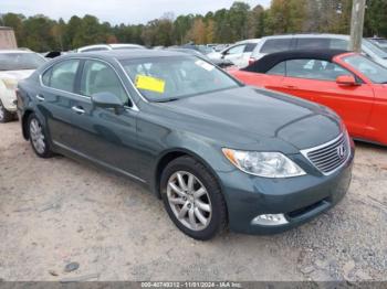  Salvage Lexus LS