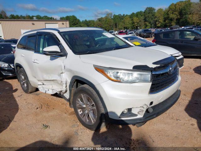  Salvage Toyota Highlander