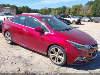  Salvage Chevrolet Cruze