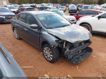  Salvage Nissan Sentra