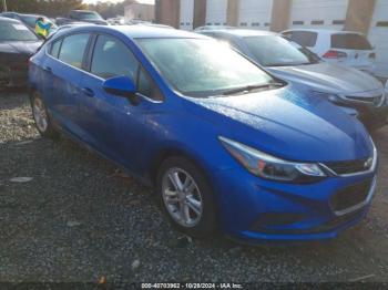  Salvage Chevrolet Cruze