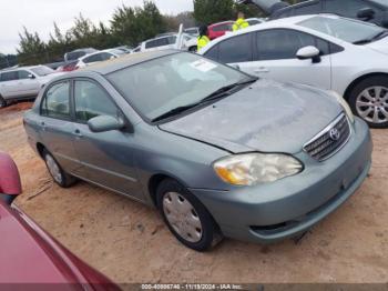  Salvage Toyota Corolla