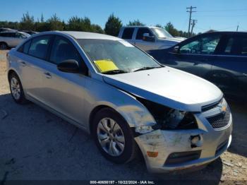  Salvage Chevrolet Cruze