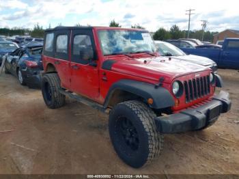  Salvage Jeep Wrangler