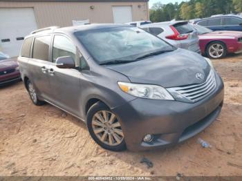  Salvage Toyota Sienna