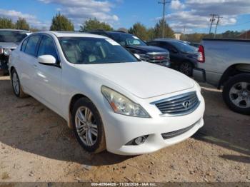  Salvage INFINITI G37