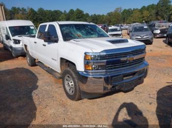  Salvage Chevrolet Silverado 2500