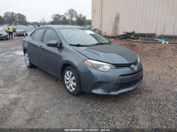  Salvage Toyota Corolla