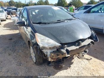  Salvage Toyota Prius c