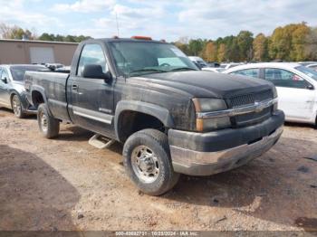  Salvage Chevrolet Silverado 2500