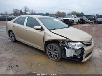  Salvage Toyota Camry