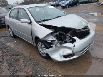  Salvage Toyota Corolla