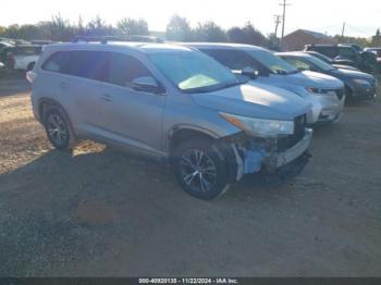  Salvage Toyota Highlander