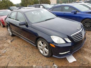  Salvage Mercedes-Benz E-Class