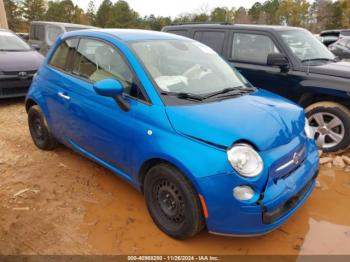  Salvage FIAT 500