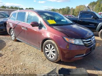  Salvage Honda Odyssey